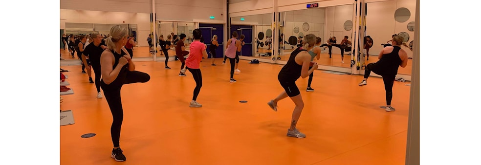 Zumba med stretching etterpå